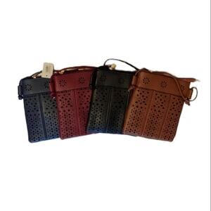 Vegan Leather Mini Crossbody‎ Handbag